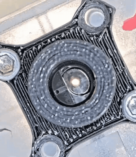 Animated demonstration of automated cell venting and filling procedure